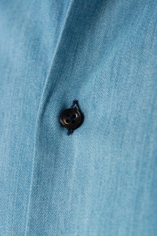 Italian denim fabric detail, indigo | VESTITI